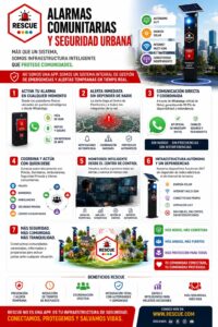 Infraestructura Inteligente que protege comunidades